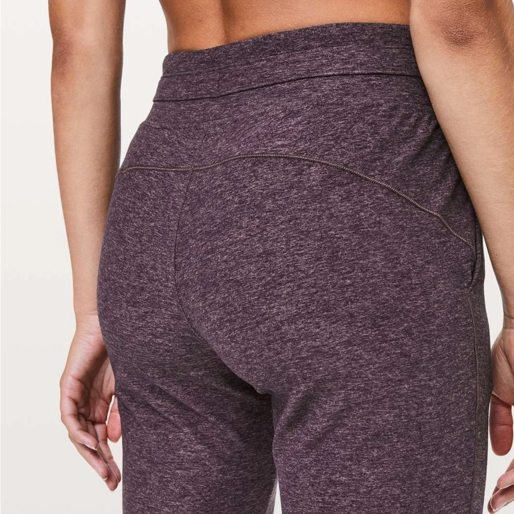 NWOT Lululemon Ready To Rulu Pant Heathered Arctic Plum Sz 8